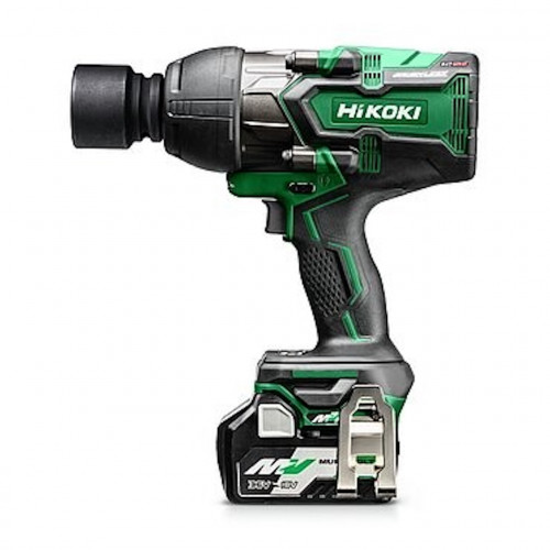 Boulonneuse choc MultiVolt - 1100Nm 36 et 18V 2.5 et 5Ah - Brushless carré 3/4" IP56 HitCase - Hikoki
