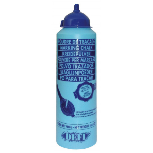 Poudre de traçage haute densité Bleu 400 g - OUTIFRANCE 