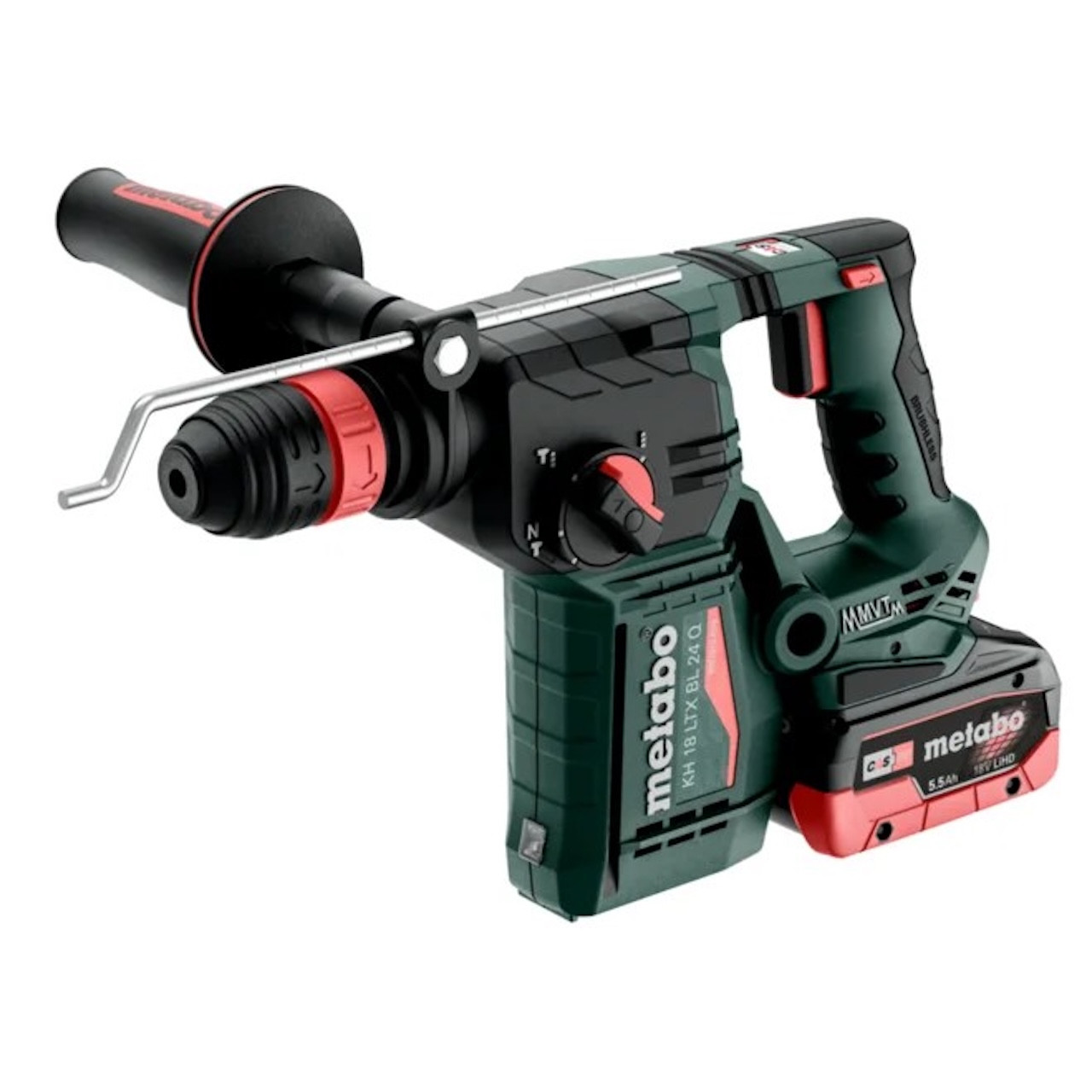 Marteau Perforateur Sans Fil Metabo KH 18 LTX BL 24 Q – 18 V, 3 J, SDS-plus - vue 7