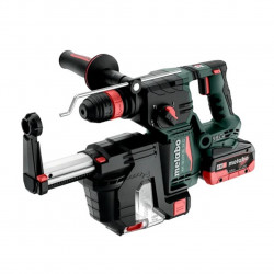 Marteau perforateur burineur 18 V KH 18 LTX 24 BL Quick + ISA 18 LTX 24 - 2x5,5Ah - 2,2J - Coffret metaBOX de marque Metabo, référence: B10063700