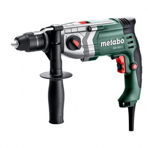Perceuse à percussion SBE 800 - 800W - Coffret - Metabo