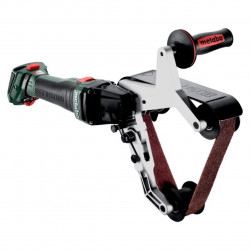 Ponceuse à tubes Inox 18 V RBVB 18 LTX BL 180 - Coffret metaBOX - sans batterie de marque Metabo, référence: B10064800