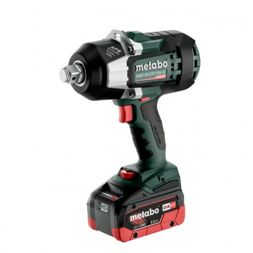 Boulonneuse à chocs 18 V SSW 18 LTX 1750 BL - 2x5,5Ah - 1750Nm - Coffret metaBOX - batterie incluse - Metabo