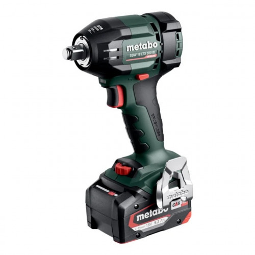 Boulonneuse chocs 18V SSW 18 LTX 550BL Pick + Mix sans batterie ni chargeur carton - 2x5,2Ah - 550Nm - Metabo