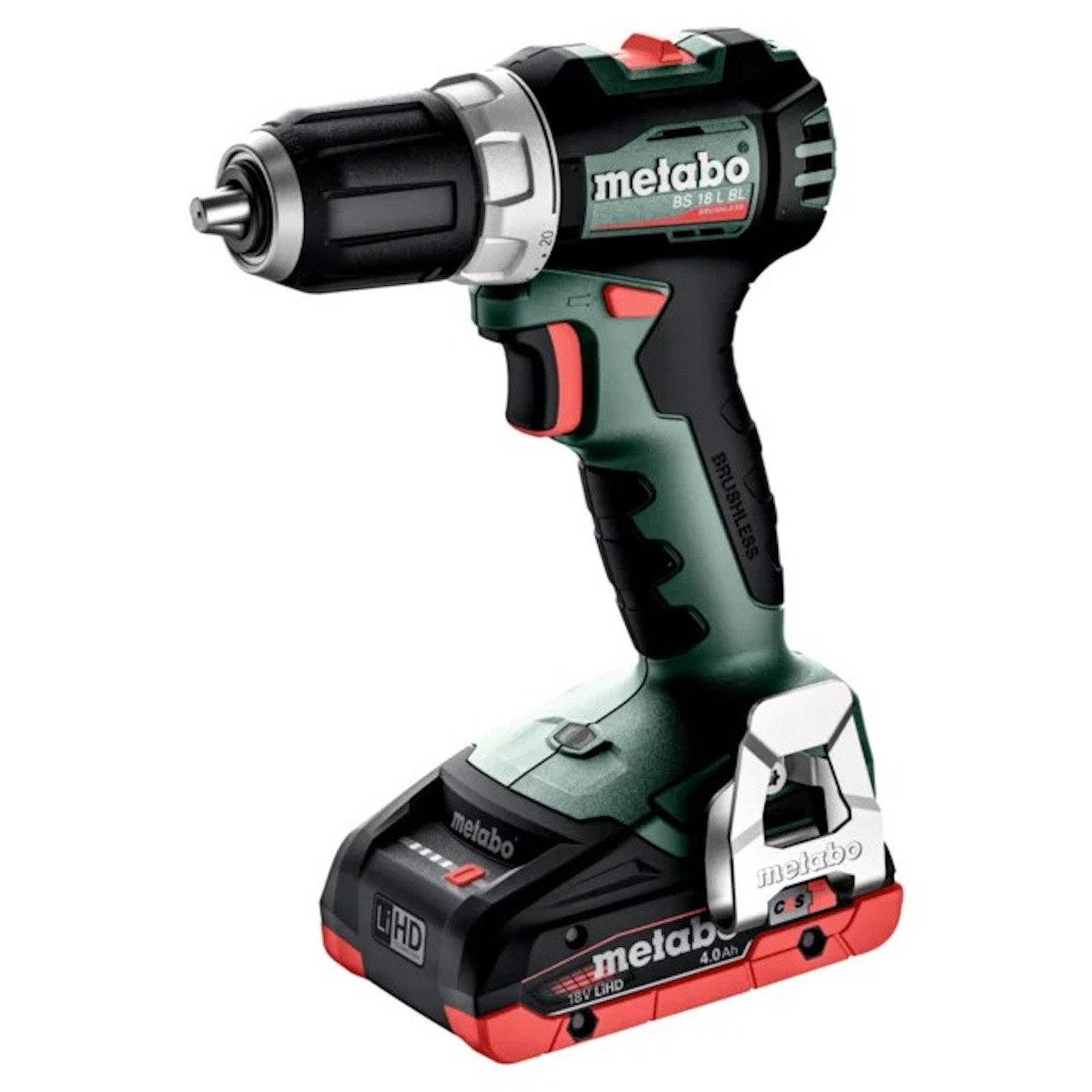 Perceuse visseuse 18V 2X4Ah en metaBOX BS 18 BL METABO 613155800