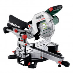 Scie à onglets radiale 18 V KGS 18 LTX BL 216 - 70mm - sans batterie de marque Metabo, référence: B10069900