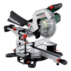 Scie à onglets radiale 18 V KGS 18 LTX BL 254 - 92mm - sans batterie de marque Metabo, référence: B10070000