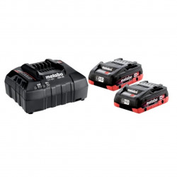 Pack énergie 18 V Pack 2 Batteries 18 V + chargeur rapide - batterie incluse de marque Metabo, référence: B10070900