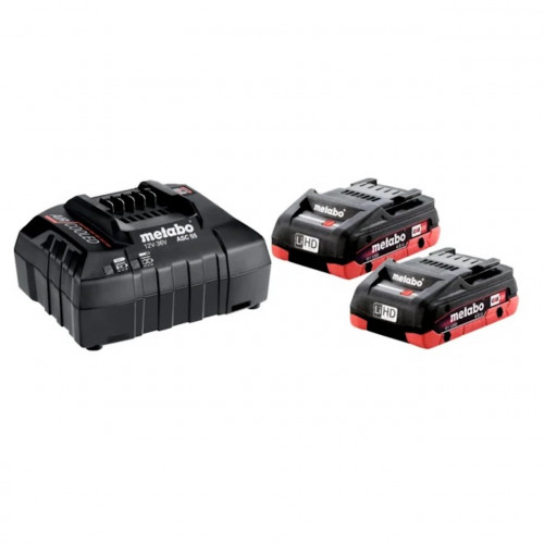 Pack énergie 18 V Pack 2 Batteries 18 V + chargeur rapide - batterie incluse - Metabo