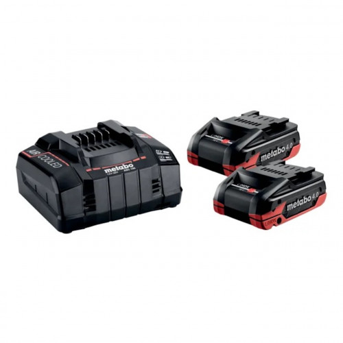 Pack énergie 18 V 2 Batteries 18V + chargeur ultrarapide - batterie incluse - Metabo