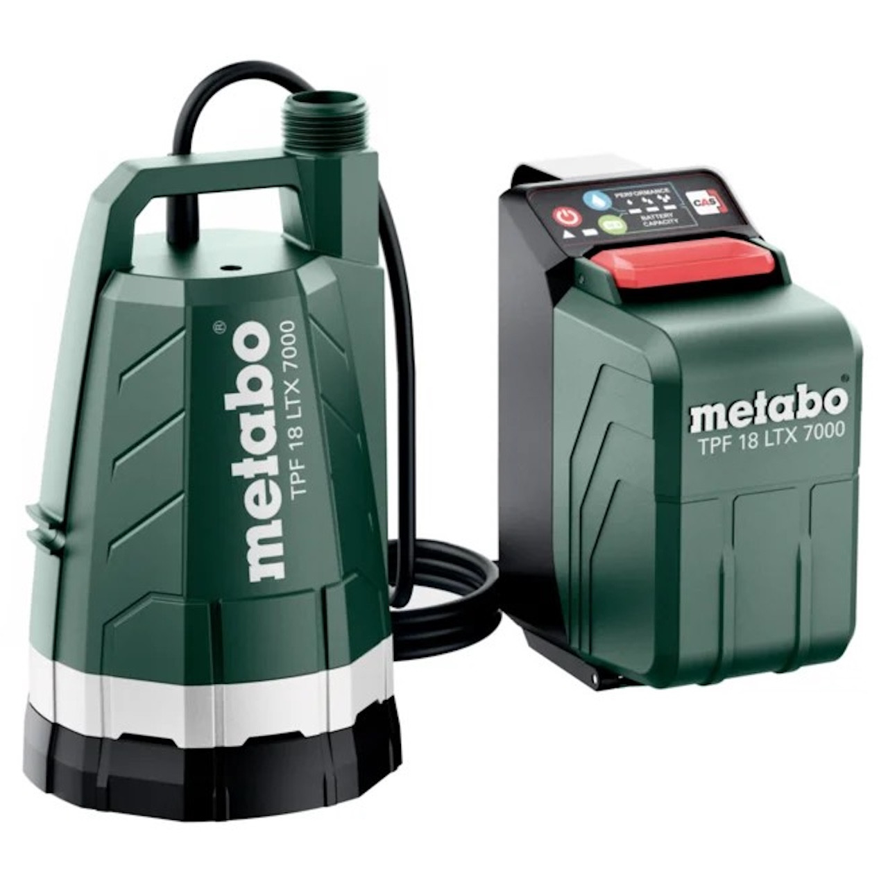Metabo TPF 18 LTX 7000 pompe submersible sans fil 7000 /h 9