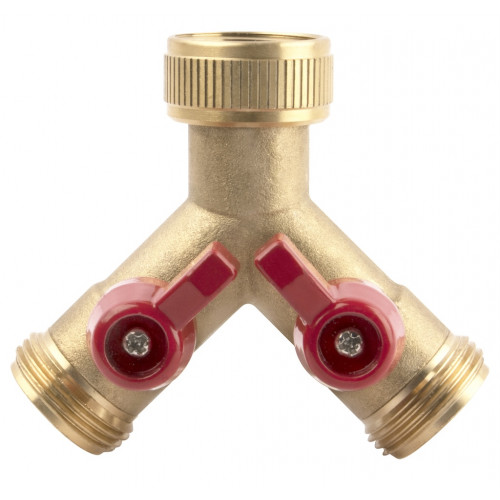 Nez sélecteur de circuits Boutté 2 sorties 20 x 27 - raccord laiton pour robinetterie - BOUTTE