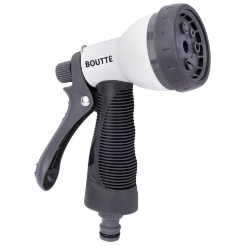 Pistolet d’arrosage Boutté plastique - raccord rapide avec pomme 7 jets - BOUTTE