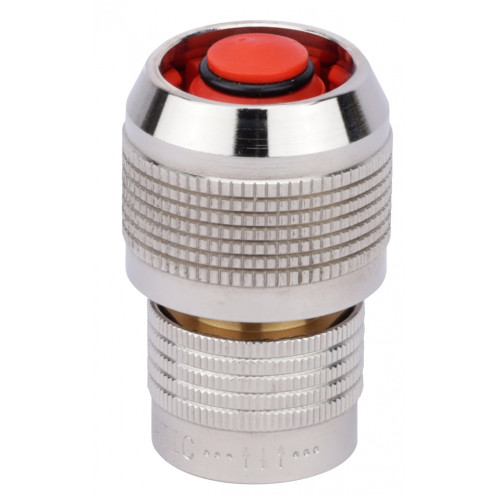 Raccord rapide Aqua Stop Boutté 6 billes D19 - raccord automatique en laiton nickelé - BOUTTE