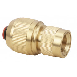 Raccord rapide Aqua Stop Boutté 3 billes D19 - raccord auto en laiton de marque BOUTTE, référence: J10076700