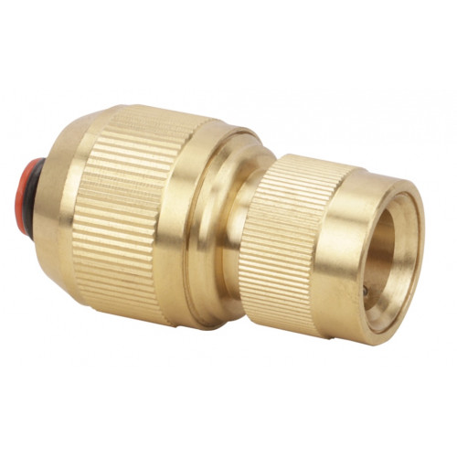 Raccord rapide Aqua Stop Boutté 3 billes D19 - raccord auto en laiton - BOUTTE