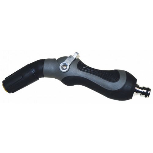 Pistolet-lance droit Boutté à jet réglable - raccord rapide mâle chromé - BOUTTE