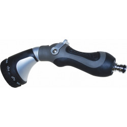 Pistolet d’arrosage ergonomique Boutté 8 jets - pomme droite à raccord rapide de marque BOUTTE, référence: J10077000