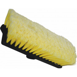 Brosse de lavage 2 faces Boutté 25 x 9 x 8 cm - poils doux polyester 6 cm de marque BOUTTE, référence: J10077300