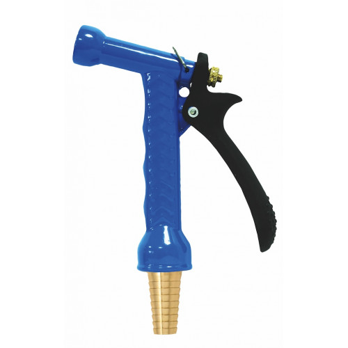 Pistolet d’arrosage bleu éco - raccord cannelé conique D15 à 19 - BOUTTE