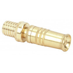 Lance maraîchère F26x34 en laiton - raccord cannelé D19 très gros débit de marque BOUTTE, référence: J10083400