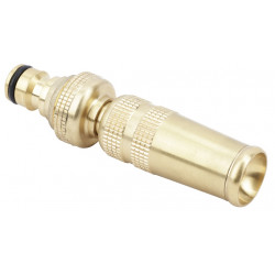 Lance standard F20x27 en laiton - raccord rapide monobloc avec jet réglable de marque BOUTTE, référence: J10083600