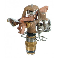 Asperseur à secteur M15x21 en laiton - jet réglable pluie fine ou droit de marque BOUTTE, référence: J10085600