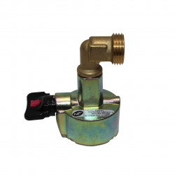 Adaptateur Butagaz 513 pour bouteille de gaz 6 kg - valve automatique 27 mm de marque HOZELOCK, référence: J10086100