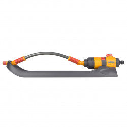 Arroseur oscillant - Pro 350M XL - 20 jets réglables gris et jaune de marque HOZELOCK, référence: J10086200