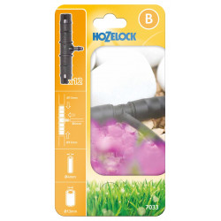 Raccords adaptateurs 13 mm vers 4 mm - lot de 12 de marque HOZELOCK, référence: J10090200