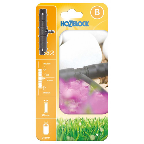 Raccords adaptateurs 13 mm vers 4 mm - lot de 12 - HOZELOCK