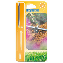 Supports de fixation pour tuyau 4 mm - lot de 12 de marque HOZELOCK, référence: J10091300