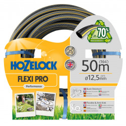 Tuyau d’arrosage - Flexi Pro 50 m - tuyau renforcé anti-torsion 12,5 mm de marque HOZELOCK, référence: J10092300