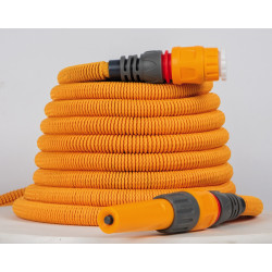 Tuyau d’arrosage extensible - Wonderhoze 40 m - pistolet réglable 5 jets inclus de marque HOZELOCK, référence: J10092800