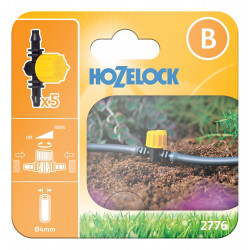 Vannes de contrôle de débit 4 mm - lot de 5 de marque HOZELOCK, référence: J10093000