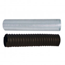 Flexible de ventilation - Apollo Flex - Ø60 mm - longueur 1,5 m - embouts noirs de marque Joncoux, référence: B10094700