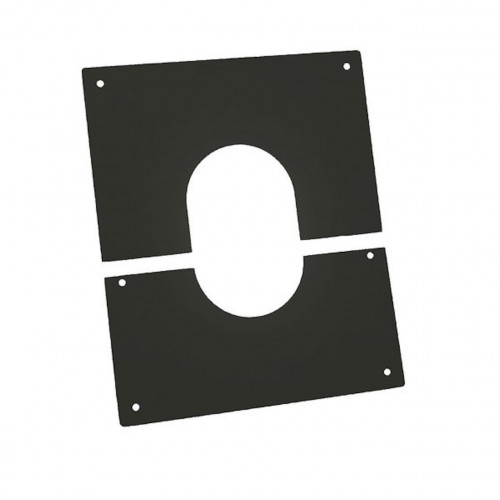Plaque de propreté - Apollo Pellets 2.0 - noir Ø80 mm - réglable 25 à 45° - Joncoux