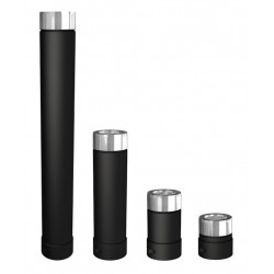 Rosace aimantée - Apollo Pellets 2.0 - noir Ø80 mm de marque Joncoux, référence: B10095400