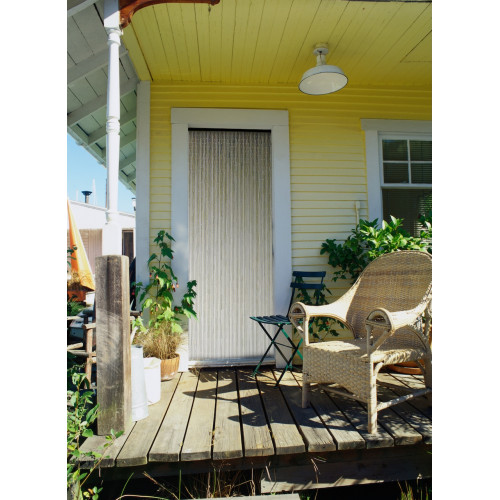 Rideau de porte - Garrigue - 90 x 200 cm - bambou naturel 65 bandes - Jardiline