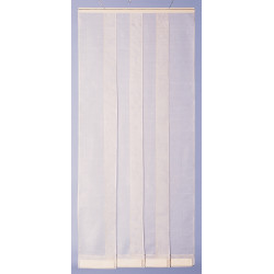 Moustiquaire de porte rideau - 100 x 220 cm - Mosquito - polyester beige 4 panneaux de marque Jardiline, référence: J10102400