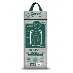 Housse de protection - Cover Garden - pour barbecue rond - Ø70 x 80 cm - Jardiline