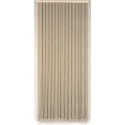 Rideau de porte en corde - CORDAGE - 90 x 200 cm - coton écru 36 bandes de marque Jardiline, référence: B10106400