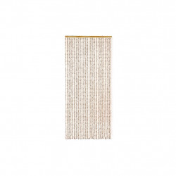 Rideau de porte - Sumatra - 90 x 200 cm - bambou et bois brun 40 bandes - Jardiline