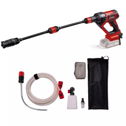 Pistolet-nettoyeur sans fil HYPRESSO 18/24-1 - 18V - 24 bar - débit 240L/h - buse 4 positions - mode Éco RECONDITIONNE de marque EINHELL , référence: J10110400