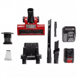 Aspirateur-balai sans fil - TE-SV 18 Li - Batterie 4,0 Ah incluse - 2-en-1 - Plateforme Power X-Change RECONDITIONNE - EINHELL