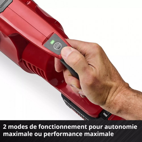 Aspirateur-balai sans fil - TE-SV 18 Li - Batterie 4,0 Ah incluse - 2-en-1 - Plateforme Power X-Change RECONDITIONNE - EINHELL 