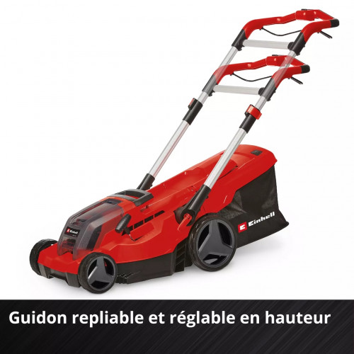 Tondeuse à gazon sans fil - GP-CM 36/450 - 36 V Twin-Pack - Largeur de coupe 38 cm - 2 batteries 4,0 Ah RECONDITIONNE - EINHELL 