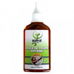 Huile de coupe entière en burette 125 mL - DEGRYP OIL