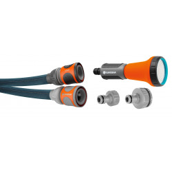 Kit tuyau Liano™Xtreme 15m, Ø 13mm + pièces GARDENA System - ultra résistant - GARDENA