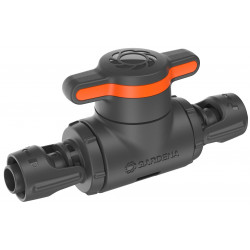 Robinet d'arrêt 13 mm (1/2") - Connexion Quick & Easy de marque GARDENA, référence: J7880300